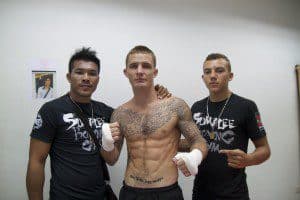 Craig Dickson & Team Sumalee at Lumpinee Stadium