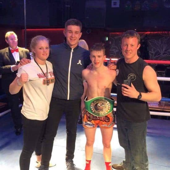 Joe Le Maire WBC Under 18s Champion (Unit 1 Gym)