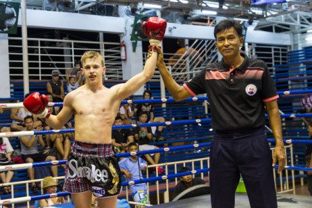 Joe Le Maire at Bangla Boxing Stadium 2015