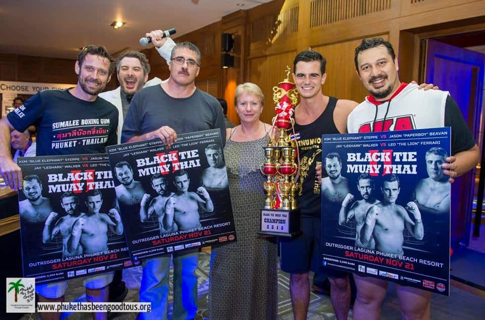 Black Tie Muay Thai II raises nearly 1 Million Baht for Phuket Charity