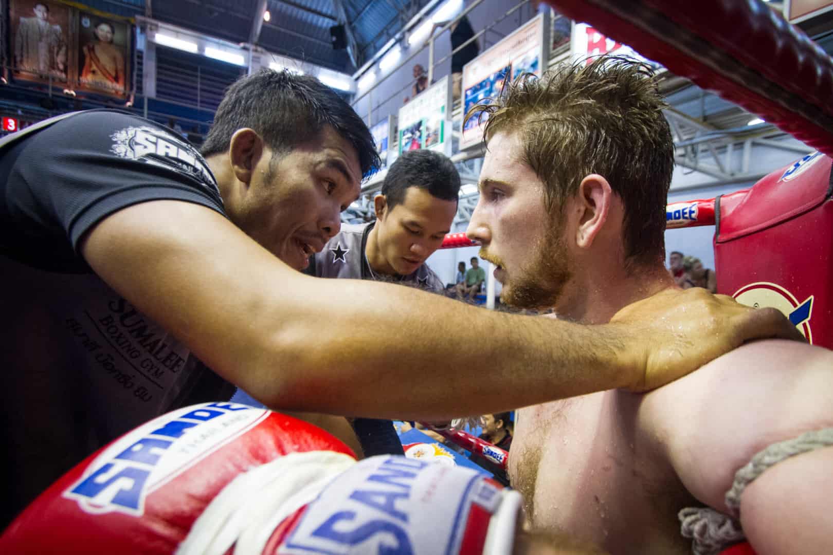 WATCH: Liam McKendry & Sasha Kissa at Bangla Boxing Stadium