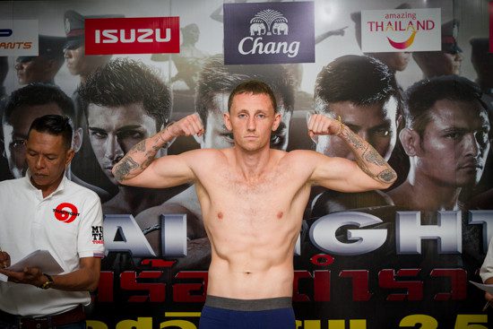 Martin Avery Weighs In at Thai Fight Nakhom Pathom