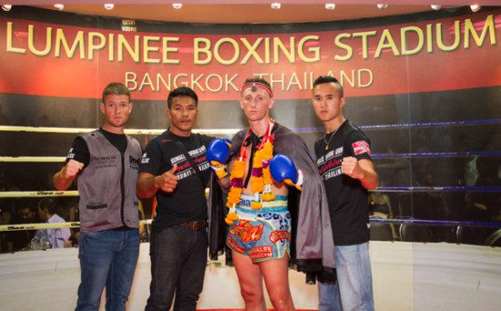 Martin Avery after his win against Willy Sitmonchai