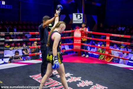 Rhona Walker wins at Chokchai Stadium