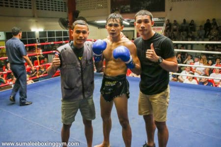 Khru Max the winner at Patong Boxing Stadium