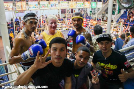 Kengkla Sor Kamsing and Phunkorn Pre-Fight