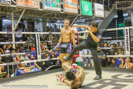 Watch Gustavo Sumalee fight on MX Muay Extreme