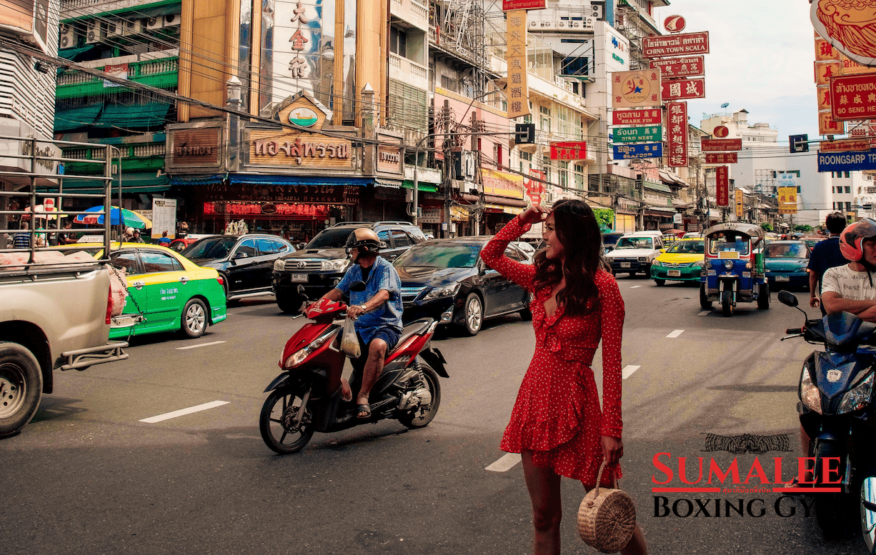 Riding a Motorbike in Thailand