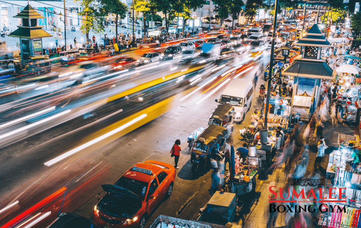 Riding a Motorbike in Thailand