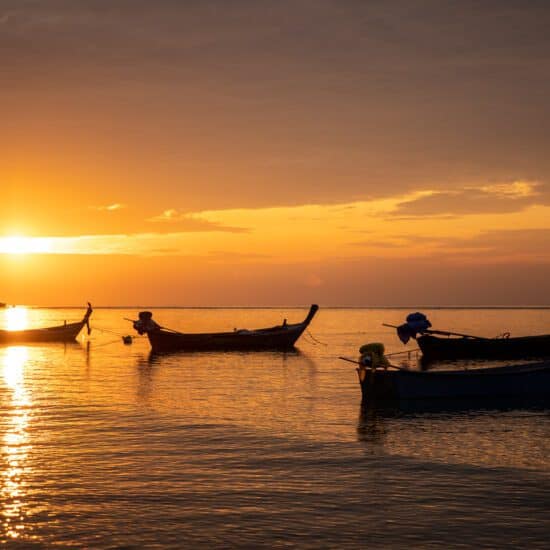 Sunset at Nai Yang Beach