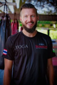 Leighton Dewitt yoga instructor
