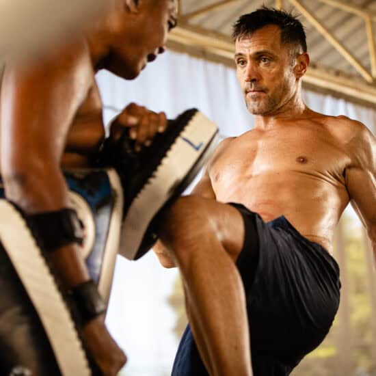 Muay Thai training for mental wellness