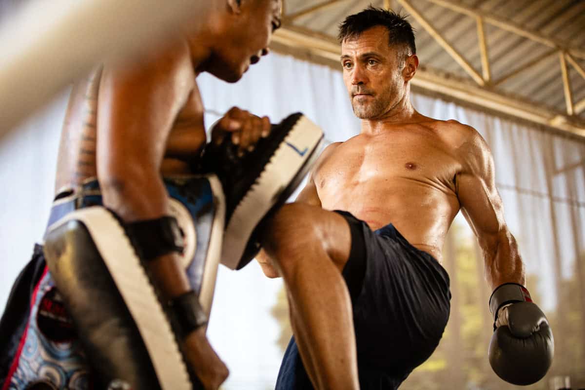 Muay Thai training for mental wellness