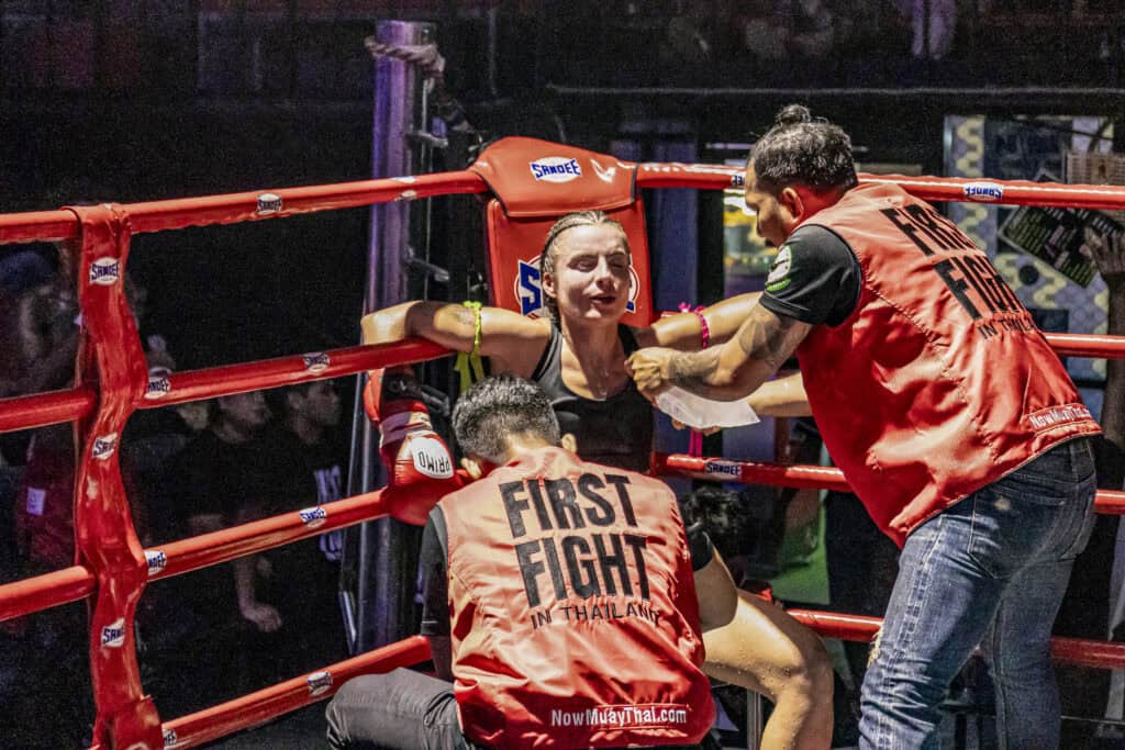 Sumalee Boxing Gym, Muay Thai Phuket, First Fight in Thailand