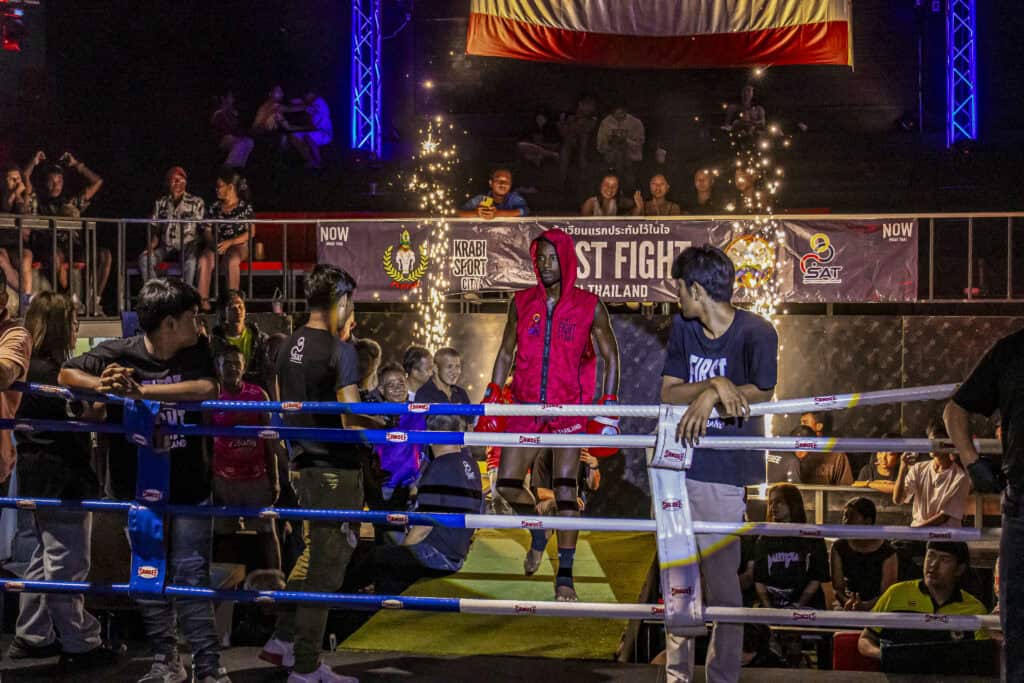 Sumalee Boxing Gym | Alex Jones’ First Fight in Thailand at Sumalee Boxing Gym Alex Jones first fight in Thailand